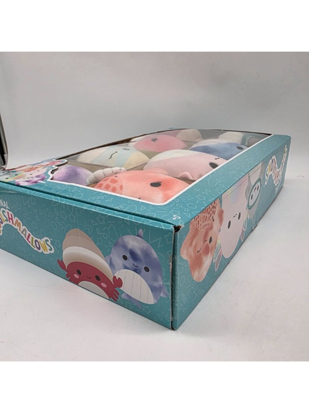 Squishmallows 5" Mini Plush 8-Pack  Sea Life Indie Orzella Fabiola Samir Gordon - Picture 7 of 11